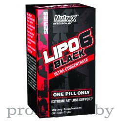 Жиросжигатель Nutrex Intl Lipo 6 Black Ultra Concentrat (60 капсул)