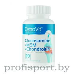 Хондропротектор Ostrovit Glucosamine+MSM+Chondroitin (90 капс)