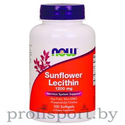 Now Foods Sunflower Lecithin 1200 mg (100 капс)