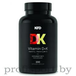 Витамины Д3 и К2 KFD Vitamin D+K (200 таблеток)