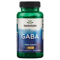 Swanson Gaba 500 мг (100 капс)