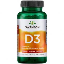 Swanson Vitamin D3 2000 IU (250 капс)