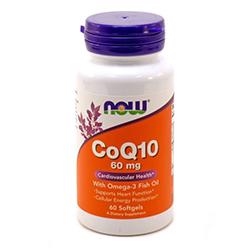 Коэнзим Now Foods CoQ10 60 mg (60 капс)