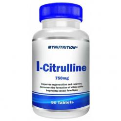 Аминокислоты Mynutrition L-Citrulline 750 mg (90 таб)