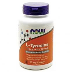 Now Foods L-Tyrosine 750 мг (90 капс)