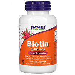 Now Foods Biotin 5000 mcg (120 капс)