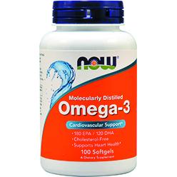 NOW Omega 3 Fish Oil 1000 mg (100 капс)