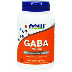 NOW Gaba 750 mg (100 капс)