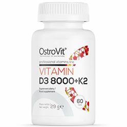 Ostrovit Vitamin D3 8000 IU+K2 200 mcg (60 таб)