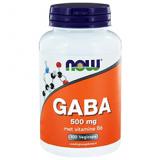 Now Foods Gaba +B6 500 mg (100 вегкапс)