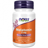 Now Foods Melatonin 3 мг (60 капс)