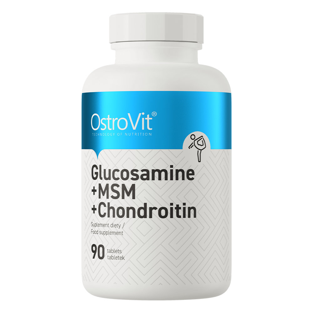 Ostrovit Glucosamine Chondroitin MSM 90 tabl Для суставов и связок Ostrovit Glucosamine Chondroitin MSM 90 tabl