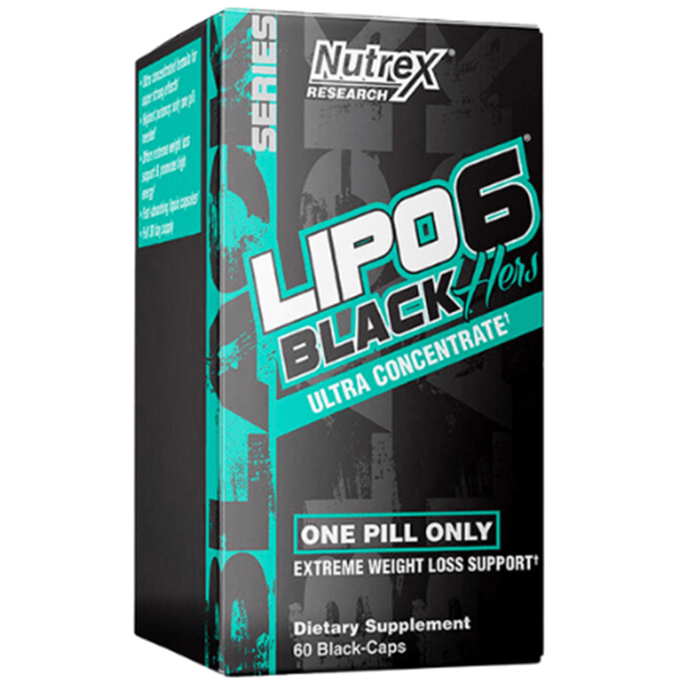 nutrex-lipo6-black-hers-60-caps Женский жиросжигатель Nutrex Lipo 6 Black Hers Ultra Concentrate