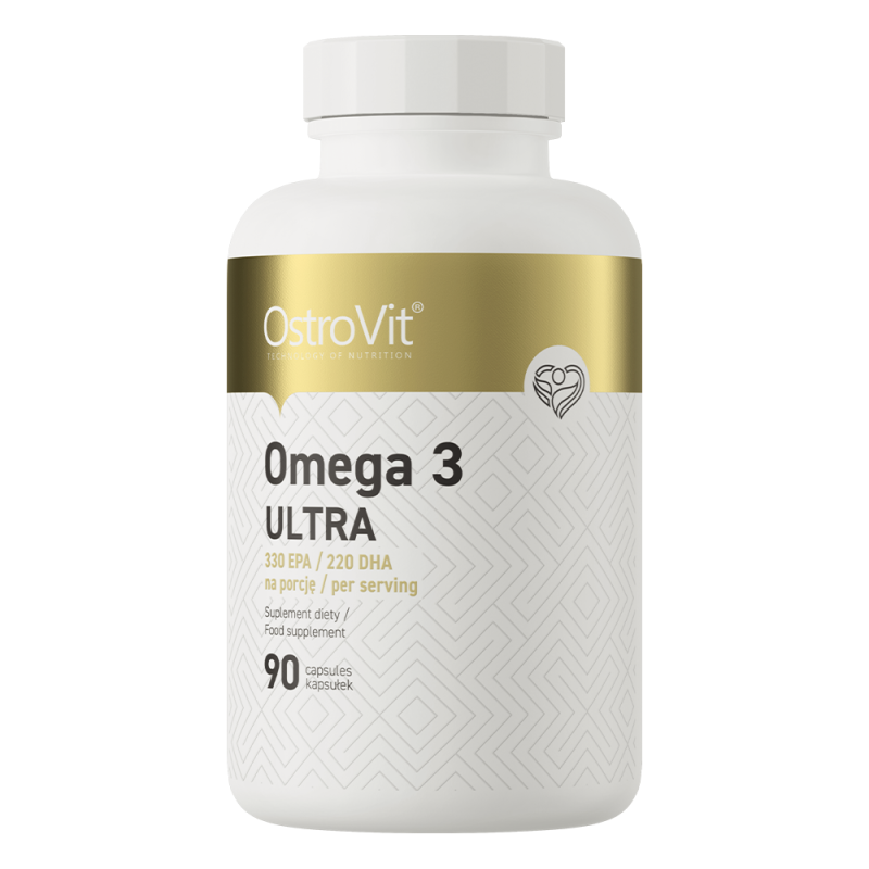 Ультра Омега 3 Ostrovit Omega 3 Ultra 1000 мг 90 капсул