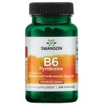 Витамин B6 Swanson Vitamin B6 Pyridoxine 100 mg