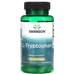 Триптофан Swanson Tryptophan 500 mg 60 капс.
