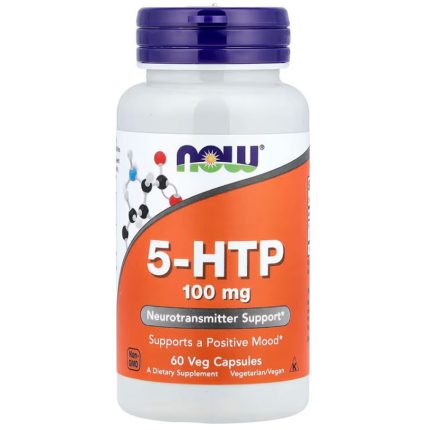 Now Foods 5-HTP (5-гидрокситриптофан) 100 mg 60 капс.