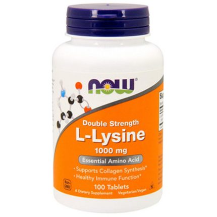 Лизин Now Foods L-Lysine 1000 mg