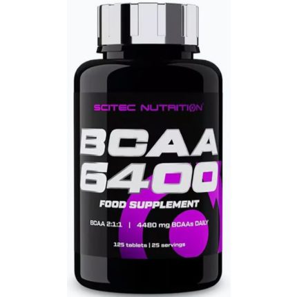БЦАА Scitec Nutrition BCAA 6400 125 табл.