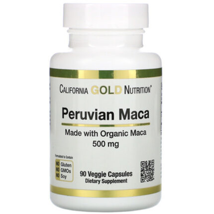California GOLD Nutrition Peruvian Maca 500 мг 90 капс.