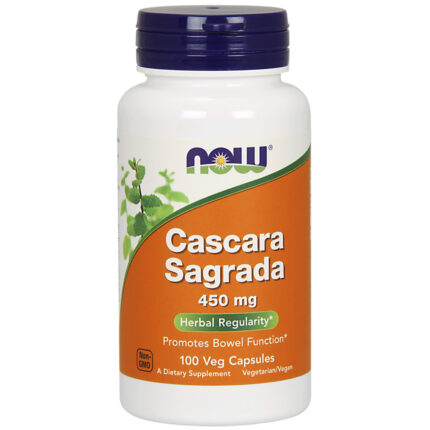 Now Foods Cascara Sagrada 450 мг 100 вег капс.