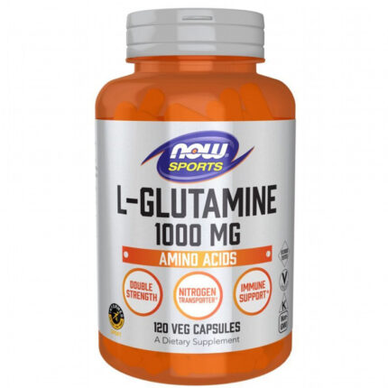 Now Foods L-Glutamine 1000 мг 120 капс.