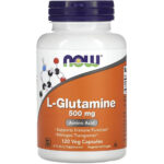 L-Глутамин Now Foods L-Glutamine 500 мг 120 капс.