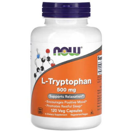 Now Foods L-Tryptophan 500 мг 120 капс.