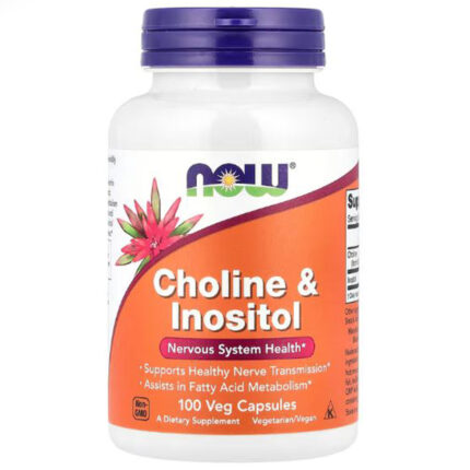 Now Foods Choline & Inositol 100 вег.капс.