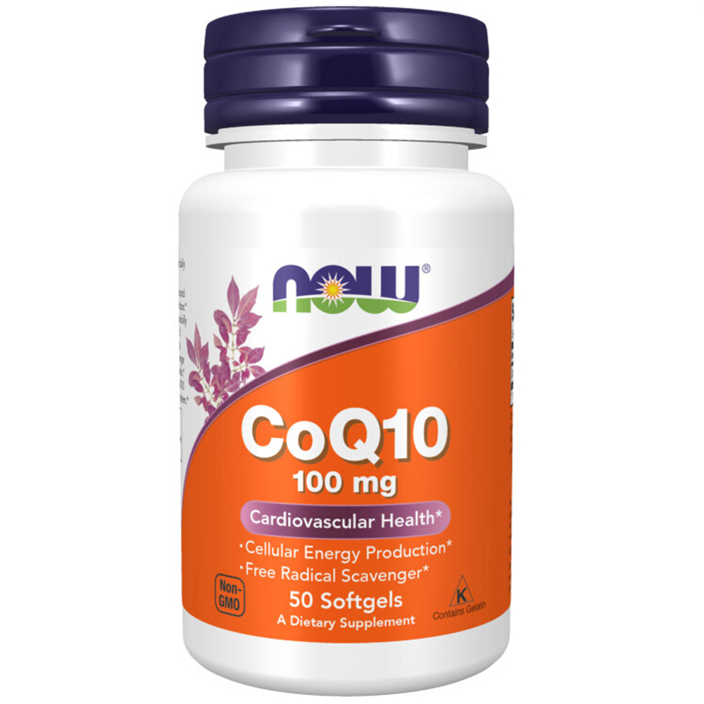 now-foods-CoQ10- 100mg- 50- SGELS Кю 10 100 мг NOW Foods CoQ10 100mg 50 софтгельс