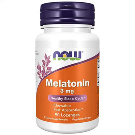 Now Foods Melatonin 3mg 90 lozenges