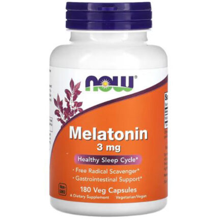 Мелатонин Now Foods Melatonin 3 мг 180 капсул