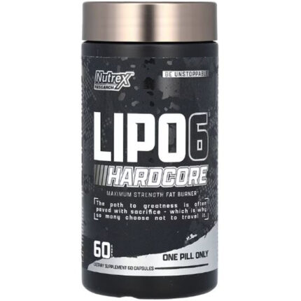 Липо 6 Хардкор Nutrex Lipo-6 Hardcore 60 капсул