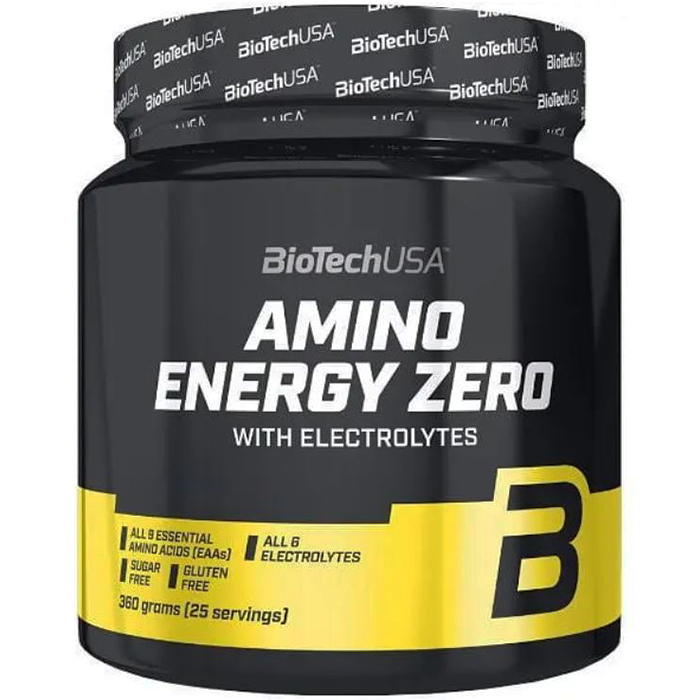 biotechusa-Amino -Energy- Zero- with- Electrolytes-360- г Аминокислоты Amino Energy Zero with Electrolytes Biotech USA 360 г