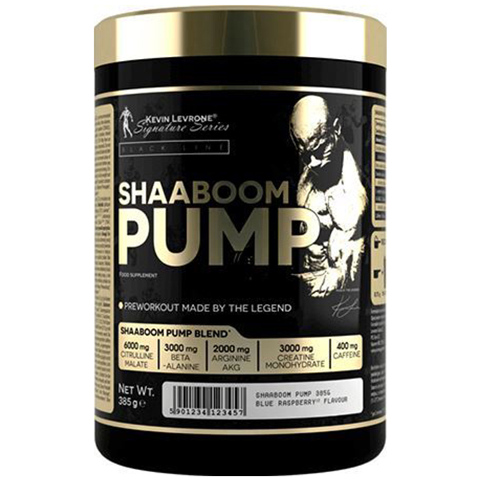 kevin-levrone-shaaboom-pump-385g Предтрен комплекс Kevin Levrone Shaaboom Pump 385 гр.