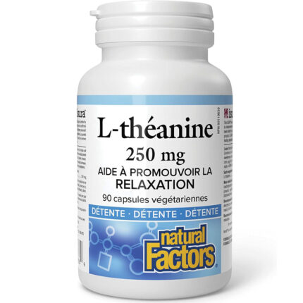 Л-Теанин Natural Factors L-Theanine 250 мг 90 вег.капс. 