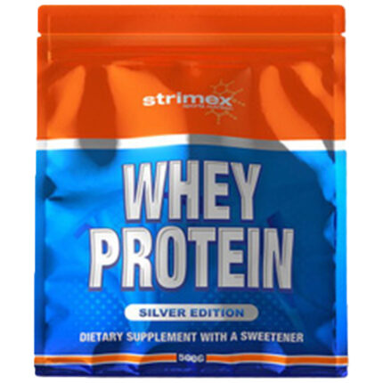 Протеин Strimex Whey Protein Silver Edition 500 гр. клубника-банан