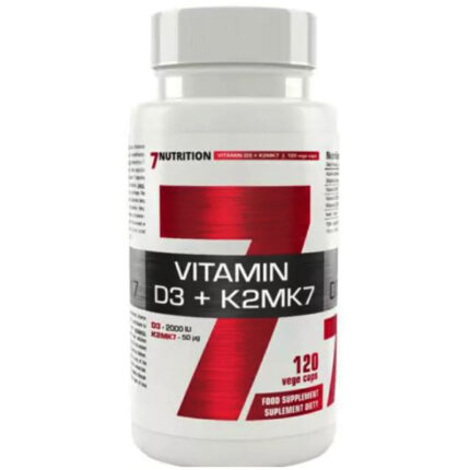 7Nutrition Vitamin D3+K2MK7 120 капс.