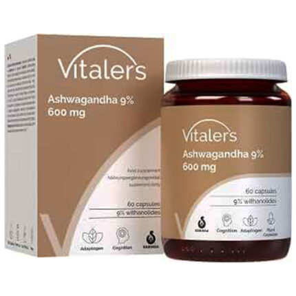 Vitaler's Ashwagandha 9%, 600 мг 60 капсул
