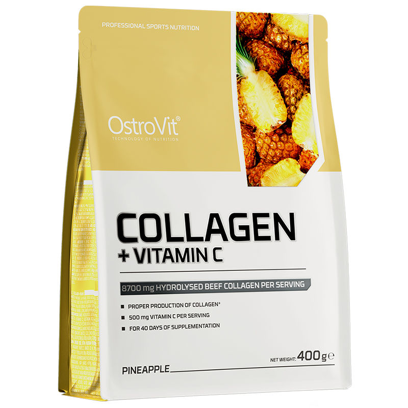 ostrovit-collagen-vitamin-c-400-gramm Коллаген Ostrovit Collagen+Vitamin C 400 грамм