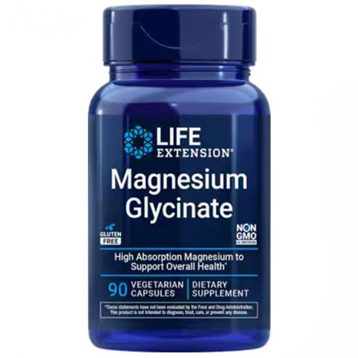 life-extension-magnesium-glycinate-90-vcaps Life Extension Magnesium Glycinate 90 вег.капс.